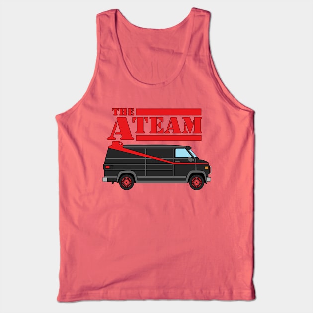 The A Team Van Tank Top by nataliawinyoto